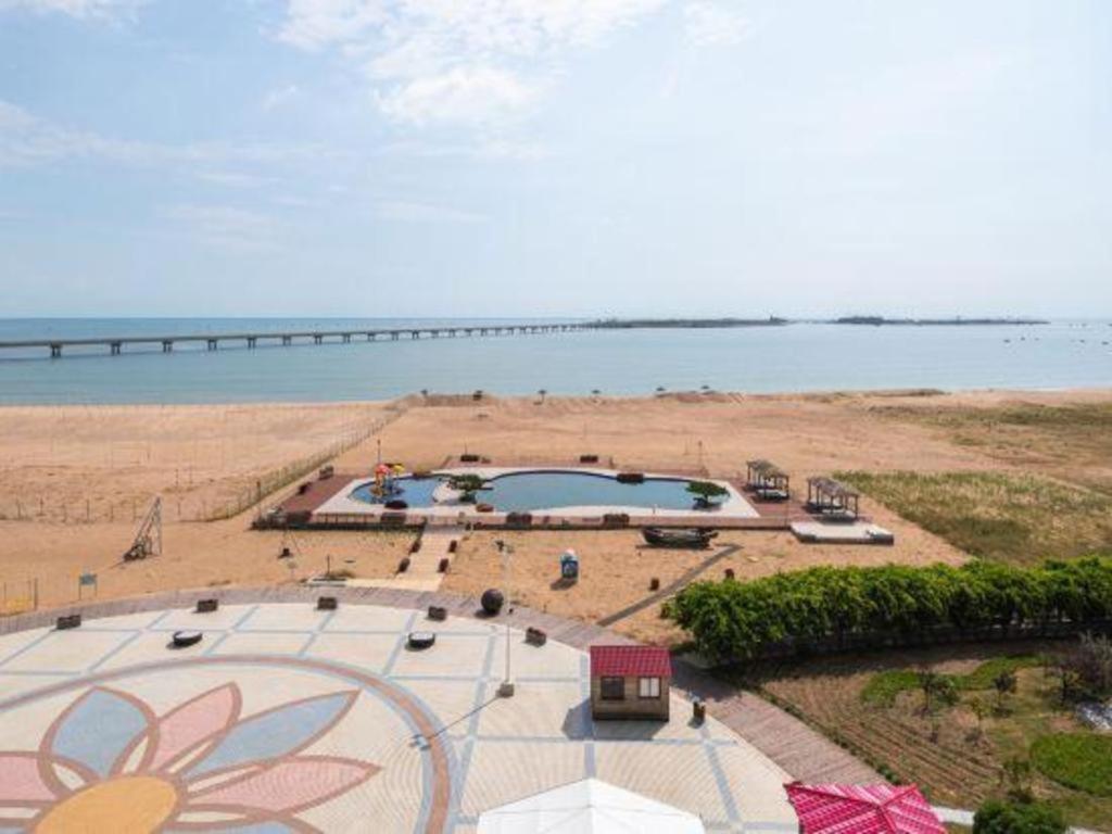 Haiyang Shenglong Jianguo Hotel Hai-yang-hsien Exterior foto