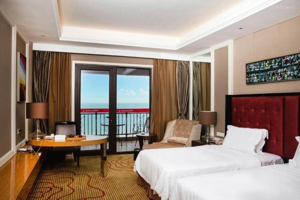 Haiyang Shenglong Jianguo Hotel Hai-yang-hsien Exterior foto
