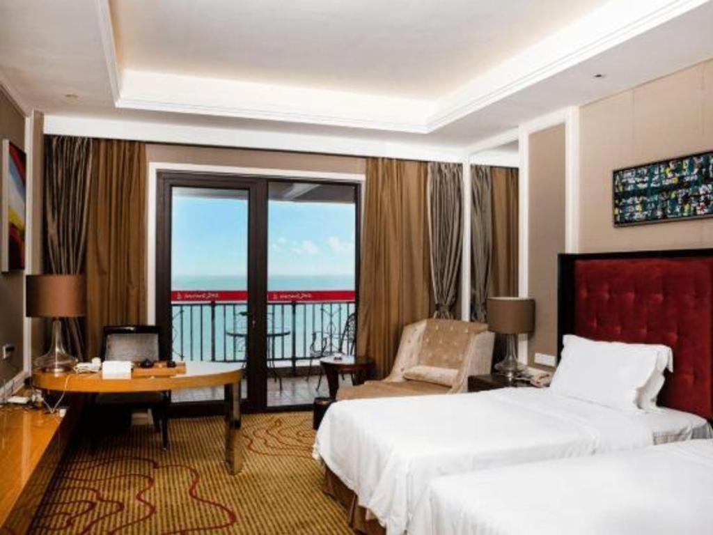 Haiyang Shenglong Jianguo Hotel Hai-yang-hsien Exterior foto